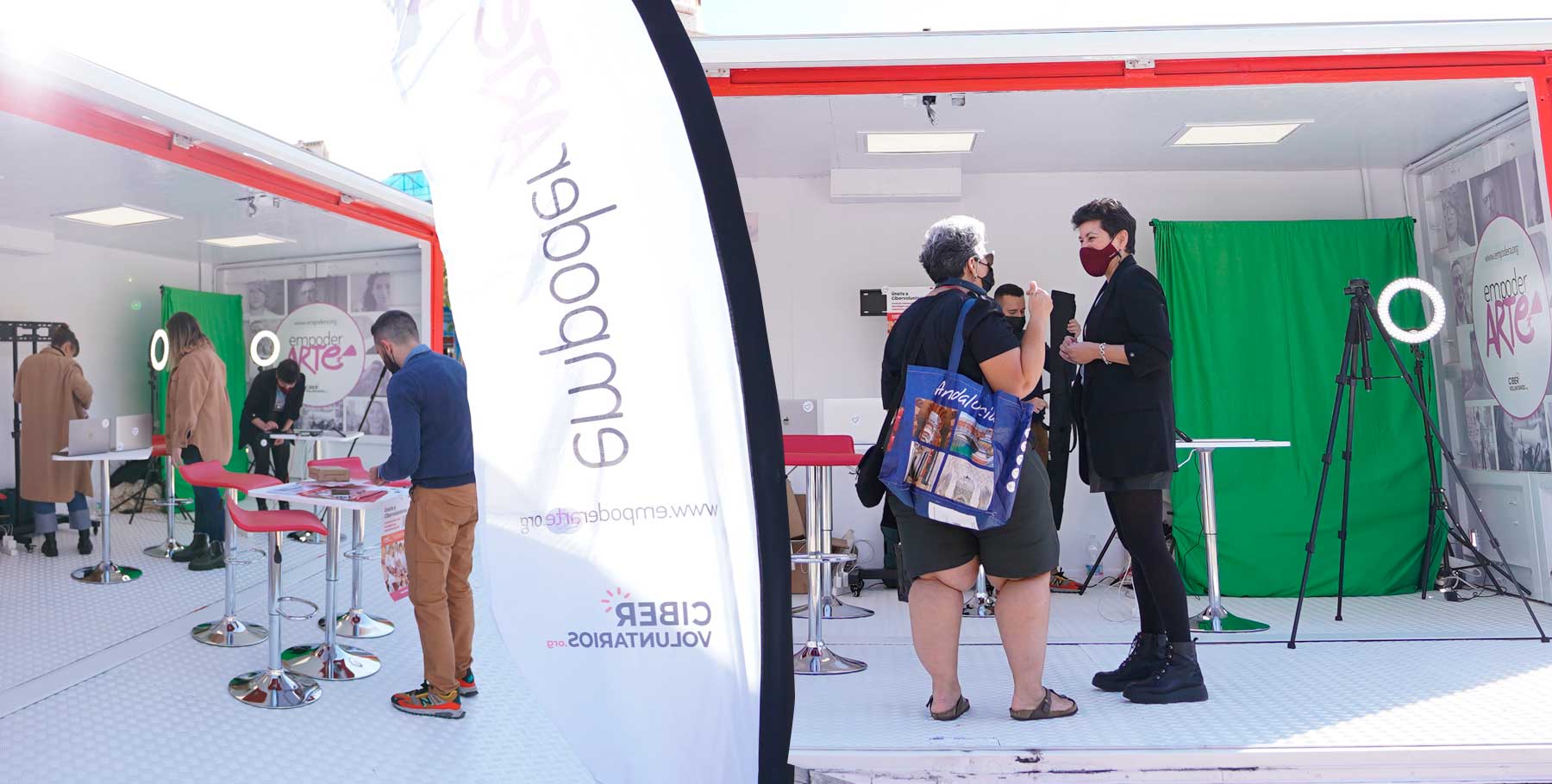 Cibervoluntarios elige Málaga para lanzar #EmpoderArte, con el objetivo de crear la mayor obra de arte digital y colaborativa